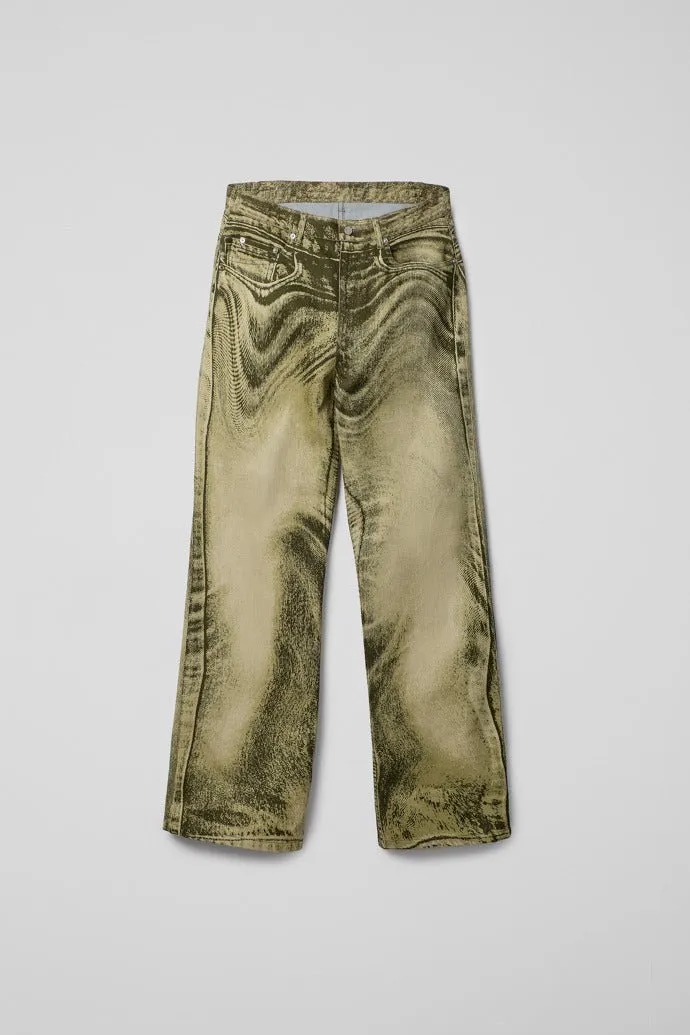 CamperLAB - Black Green Denim Jeans - Vert